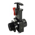 Valterra 1.5 in. Female Pipe Thread x Male Pipe Thread ABS Gate Valve VAL7108X